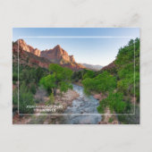 ジオンナショナルパークホテルヴァージン川 ポストカード (正面)