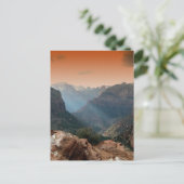 ジオンナショナルパークマウンテンランドスケープ ポストカード (スタンド正面)