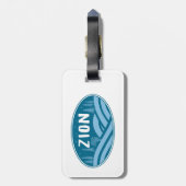 ジオンナショナルパークユタアウトドア ラゲッジタグ (裏面縦)