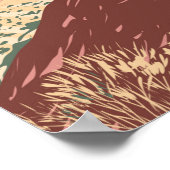 ジオンナショナルパークユタザアー素晴らしチヴィンテージ ポスター (角)