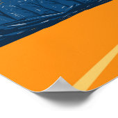 ジオンナショナルパークユタザウォッチマンヴィンテージ ポスター (角)