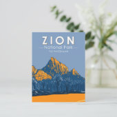 ジオンナショナルパークユタザウォッチマンヴィンテージ ポストカード (スタンド正面)