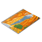 ジオンナショナルパークユタザナローズヴィンテージ ノートブック (左側)