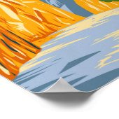 ジオンナショナルパークユタザナローズヴィンテージ ポスター (角)