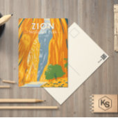 ジオンナショナルパークユタザナローズヴィンテージ ポストカード