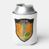 ジオンナショナルパークユタザナローズヴィンテージ 缶クーラー (缶正面)