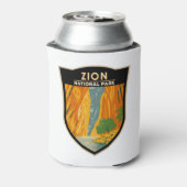 ジオンナショナルパークユタザナローズヴィンテージ 缶クーラー (缶裏面)