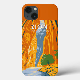 ジオンナショナルパークユタザナローズヴィンテージ iPhone 13ケース