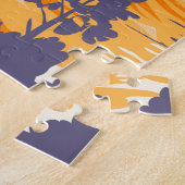 ジオンナショナルパークユタジオンキャニオンロードヴィンテージ ジグソーパズル (側面)