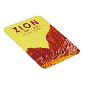 ジオンナショナルパークユタパインクリークキャニオンヴィンテージ マグネット (右側)