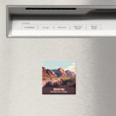 ジオンナショナルパークユタマウンテンズヴィンテージ マグネット (インサイチュ (食洗機))