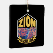 ジオンナショナルパークユタレトロ セラミックオーナメント (右)