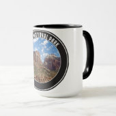 ジオンナショナルパークユタヴィンテージレトロジオンキャニオン マグカップ (正面右)