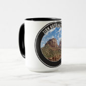 ジオンナショナルパークユタヴィンテージレトロジオンキャニオン マグカップ (正面左)