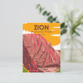 ジオンナショナルパークユタヴィンテージ ポストカード (スタンド正面)