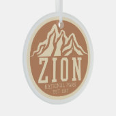 ジオンナショナルパークユタ米アウトドアレトロ ガラスオーナメント (正面右)