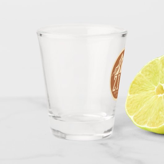 ジオンナショナルパークユタ米アウトドアレトロ ショットグラス (左)