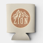 ジオンナショナルパークユタ米アウトドアレトロ 缶クーラー (裏面)