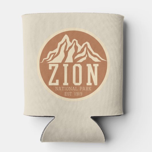 ジオンナショナルパークユタ米アウトドアレトロ 缶クーラー (裏面)