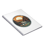 ジオンナショナルパークヴィンテージサンセットトラベル ノートブック (右側)