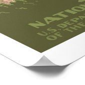 ジオンナショナルパークヴィンテージトラベル ポスター (角)