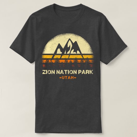 ジオンナショナルパークヴィンテージ3 Tシャツ (デザイン正面)