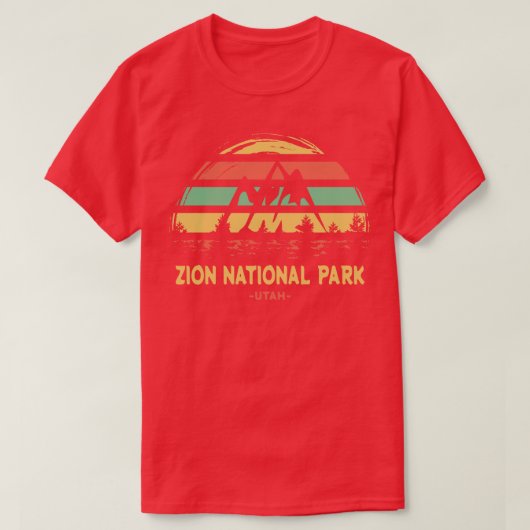 ジオンナショナルパークヴィンテージ4 Tシャツ (デザイン正面)
