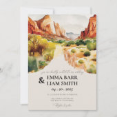 ジオンナショナルパーク結婚式招待状 招待状 (正面)