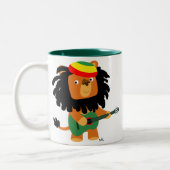 ジオンマグカップのかわいい漫画 ツートーンマグカップ (左)