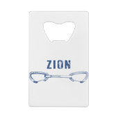 ジオンロック登山クイックドロー クレジットカード栓抜き (裏面)