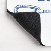 ジオンロック登山クイックドロー マウスパッド (コーナー)