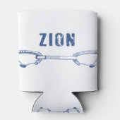 ジオンロック登山クイックドロー 缶クーラー (裏面)