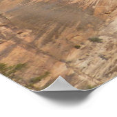 ジオン国立公園に着陸する天使への道 ポスター (角)