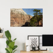 ジオン国立公園に着陸する天使への道 ポスター (ホームオフィス)