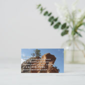 ジオン国立公園に着陸する天使まで 名刺 (スタンド正面)