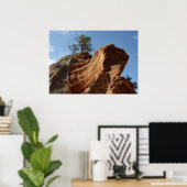 ジオン国立公園のエンゼルズランディングまで ポスター (ホームオフィス)