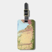 ジオン国立公園のヴィンテージ旅行ポスター ラゲッジタグ (正面縦)