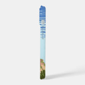 ジオン国立公園のヴィンテージ旅行ポスター iPhone 15ケース (左側面)