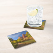 ジオン国立公園の午後 スクエアペーパーコースター (インサイチュ)