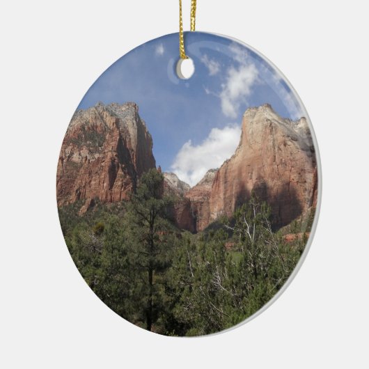 ジオン国立公園の家父長制2世裁判所 セラミックオーナメント (左)