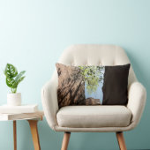 ジオン国立公園の岩の間に生える木 ランバークッション (椅子)