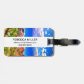 ジオン国立公園を通る道路 ラゲッジタグ (裏面横)