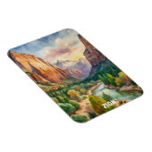 ジオン国立公園ウォーター絵画カラー マグネット (右側)