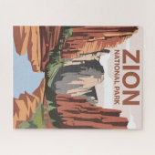 ジオン国立公園トラベルアート ジグソーパズル (横)