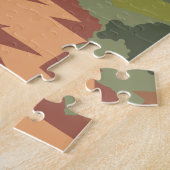 ジオン国立公園トラベルアート ジグソーパズル (側面)