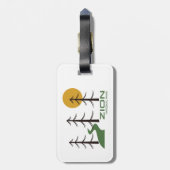 ジオン国立公園トレイル ラゲッジタグ (裏面縦)