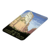 ジオン国立公園マグネット マグネット (左側)