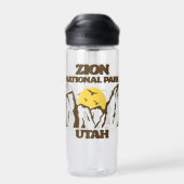 ジオン国立公園 ウォーターボトル (背面)