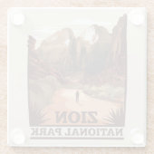 ジオン国立公園 ガラスコースター (裏面)