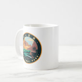 ジオン国立公園 コーヒーマグカップ (正面左)